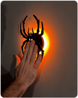 HauntBeam – Cord Free Halloween LED Wall Decorations