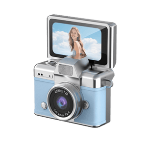 SnapVault – Mini Flip Screen Retro Camera