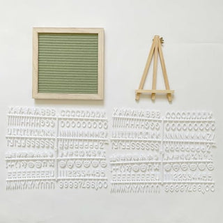 LetterLuxe – Premium Wooden Felt Letter Board