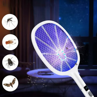 BugShield – Foldable Rechargeable Bug Zapper Racket