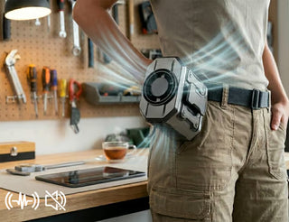 BreezeForce – Premium Hands-Free Outdoor Cooling Waist Fan