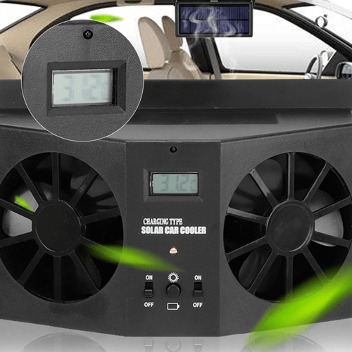 AirDrive – Solar Powered Car Window Exhaust Fan