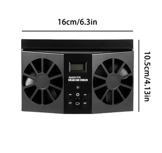 AirDrive – Solar Powered Car Window Exhaust Fan