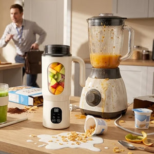 BlendGo - Portable 2-in-1 Smoothie Blender