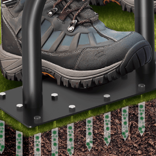 GrassLift – Spring-Loaded Manual Aerator Tool