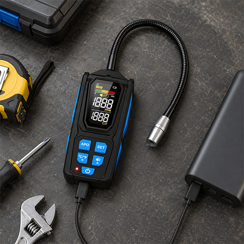 LeakGuard – High-Precision Refrigerant Gas Leak Detector