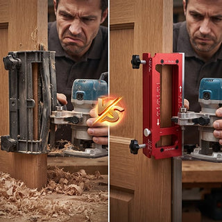 HingeCraft – Professional Adjustable Aluminium Door Hinge Jig