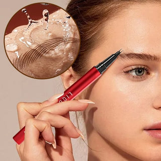 VelvetBrow – Dual-Tip Natural Liquid Eyebrow Pen