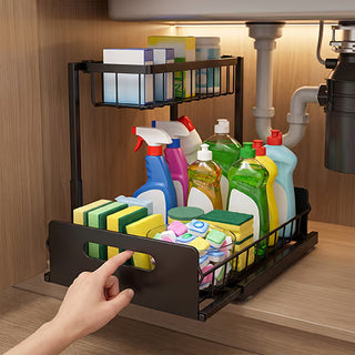 StoreFlex - Pull-Out Under-Sink Organizer