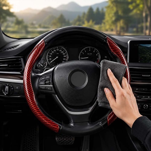 GripDrive – Premium Non-Slip Steering Wheel Cover