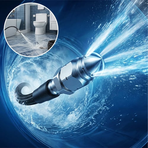 HydroForce – Professional High-Pressure Drain Cleaning Hose Kit