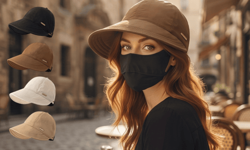 SunLuxe – Premium Wide Brim UV Protection Visor Hat