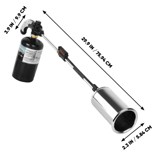 WeedBlaze – Heavy Duty Garden Flame Burner Tool