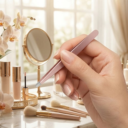 PrecisionEase – High-Precision Stainless Steel Tweezers