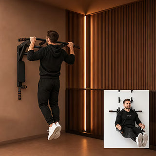 IronForce - Wall-Mounted Multifunctional Pull-Up Bar