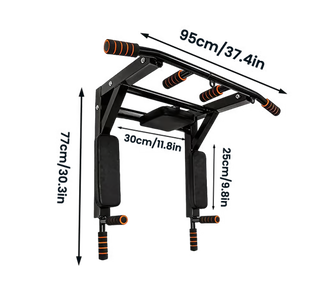 IronForce - Wall-Mounted Multifunctional Pull-Up Bar