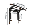 IronForce - Wall-Mounted Multifunctional Pull-Up Bar