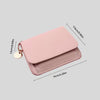 VeloraCharm – Elegant Minimalist 3-Fold Wallet