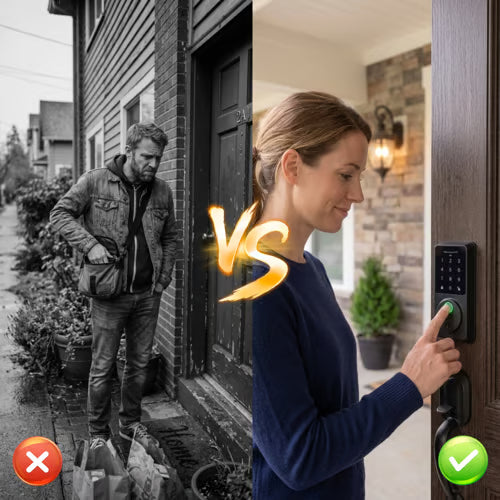 FortiGuard – Premium Keyless Biometric Smart Door Lock