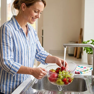 RinseMate – One Handed Multi-Purpose Kitchen Strainer