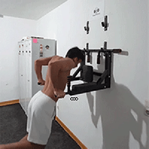 IronForce - Wall-Mounted Multifunctional Pull-Up Bar
