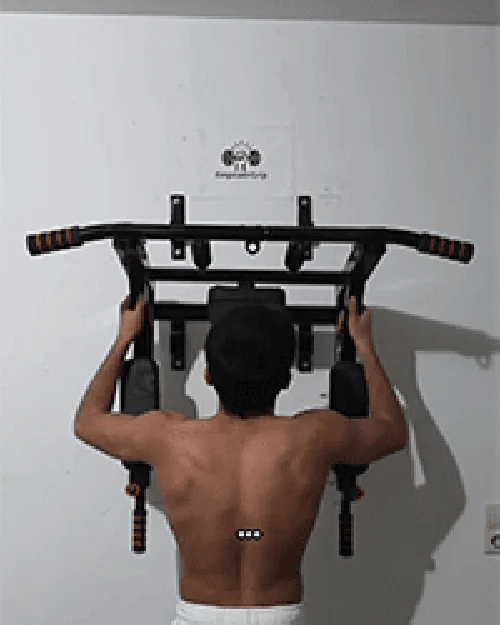 IronForce - Wall-Mounted Multifunctional Pull-Up Bar