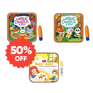 DoodleFun – Reusable Water Coloring Book for Kids