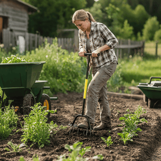 GrassLift – Spring-Loaded Manual Aerator Tool