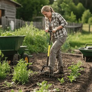 GrassLift – Spring-Loaded Manual Aerator Tool