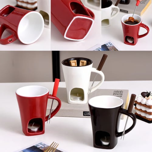Meltique - Multi-Functional Fondue Mug | Cozy Desserts Made Easy