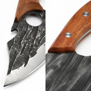 BladeForge – Hand Forged Chef & Cleaver Set