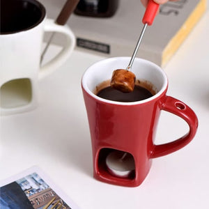 Meltique - Multi-Functional Fondue Mug | Cozy Desserts Made Easy