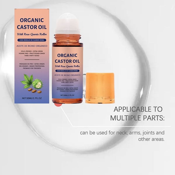 HydraHeal – Organic Roll On Castor Oil