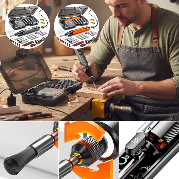 DigiCraft – Mini Electric Rotary Tool Set