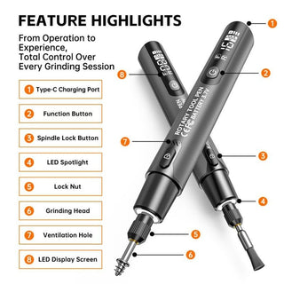 DigiCraft – Mini Electric Rotary Tool Set