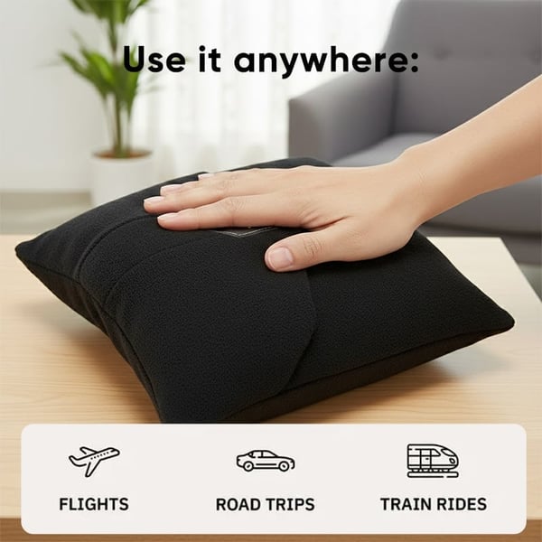 TravelCush - Neck Alignment Pillow for Flights & Cars