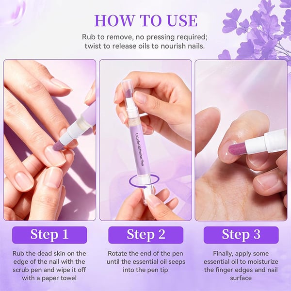 NailSoothe – Nourishing Cuticle Pusher Oil Pen
