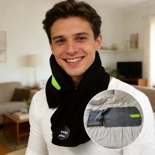 TravelCush - Neck Alignment Pillow for Flights & Cars