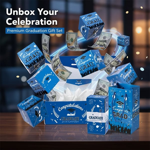 Graduation Pop Up Gift Box
