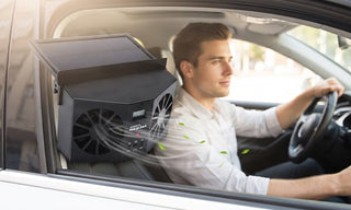 AirDrive – Solar Powered Car Window Exhaust Fan