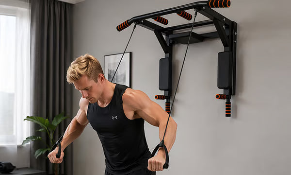 IronForce - Wall-Mounted Multifunctional Pull-Up Bar