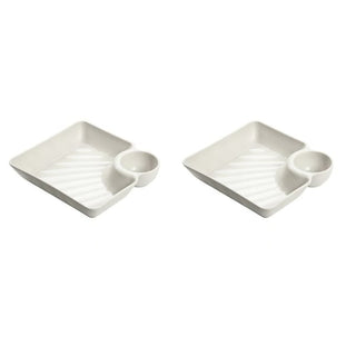 DipEase – Sauce Separated Plate for Mess-Free Eating