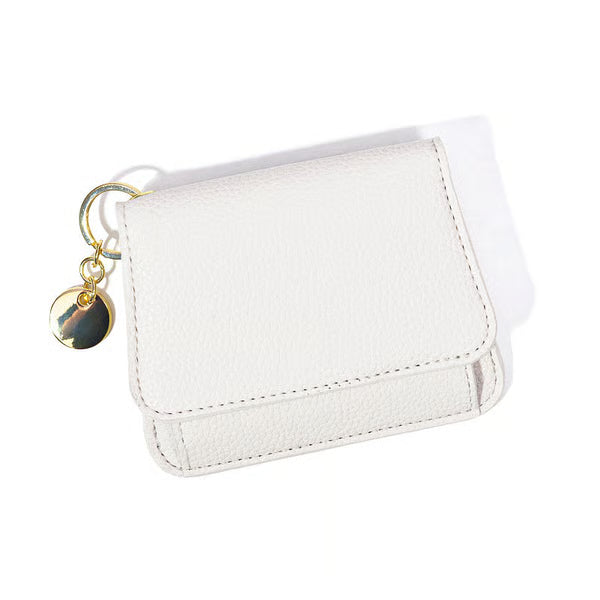 VeloraCharm – Elegant Minimalist 3-Fold Wallet