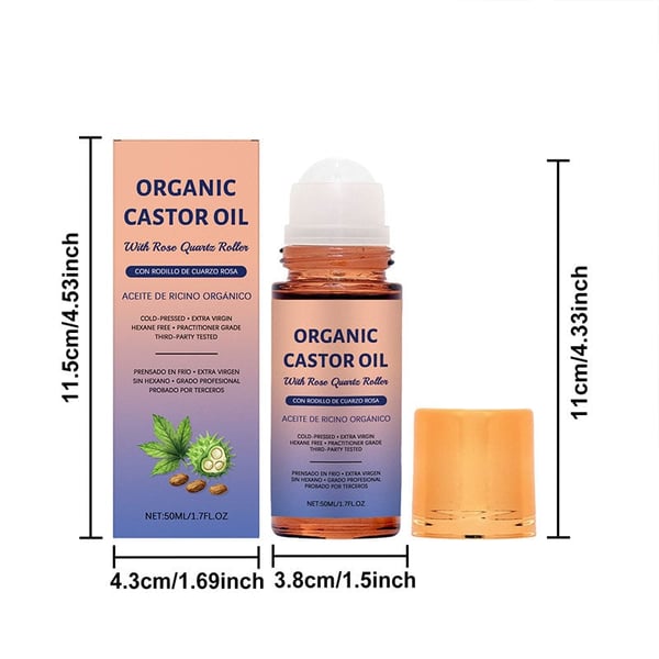 HydraHeal – Organic Roll On Castor Oil