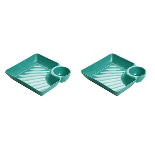DipEase – Sauce Separated Plate for Mess-Free Eating