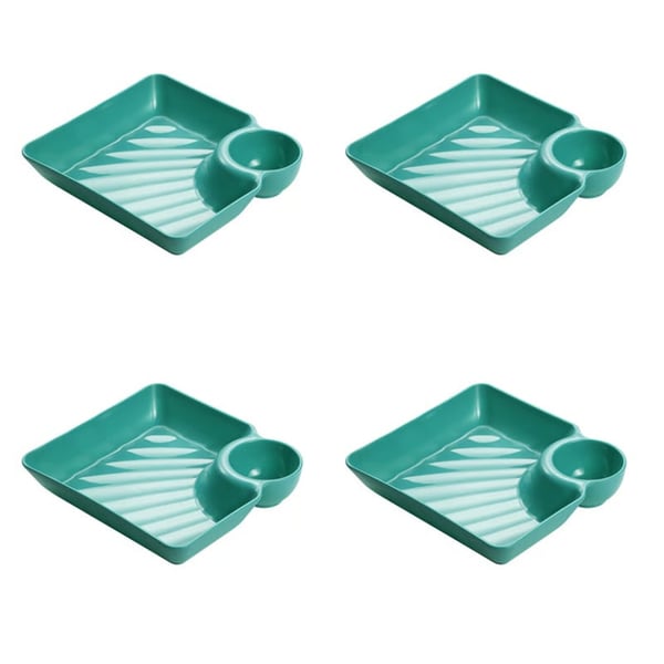 DipEase – Sauce Separated Plate for Mess-Free Eating