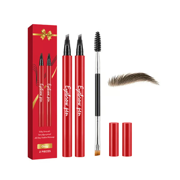 VelvetBrow – Dual-Tip Natural Liquid Eyebrow Pen