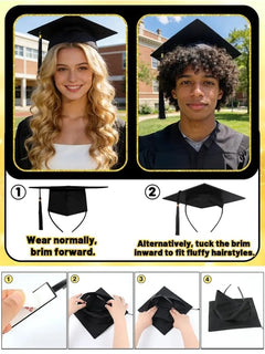 Graduation Season No-Slip Graduation Cap Headband Insert