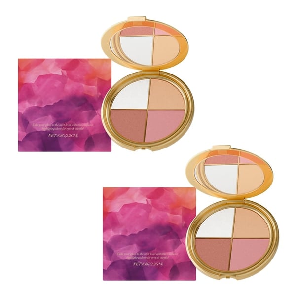 BeautyNova – 3-in-1 Palette for Face & Eye Makeup