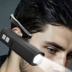 Ear-mounted Inductive Headlamp